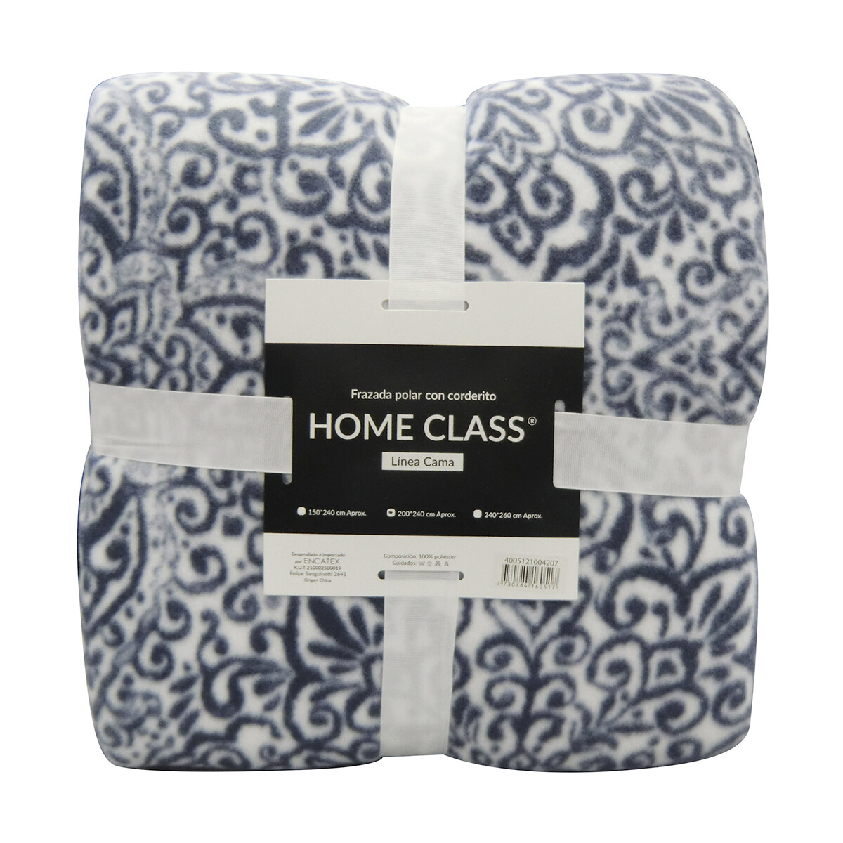 Frazada Corderito King Size Home Class 240 x 260 cm - 223 ARABESCO 