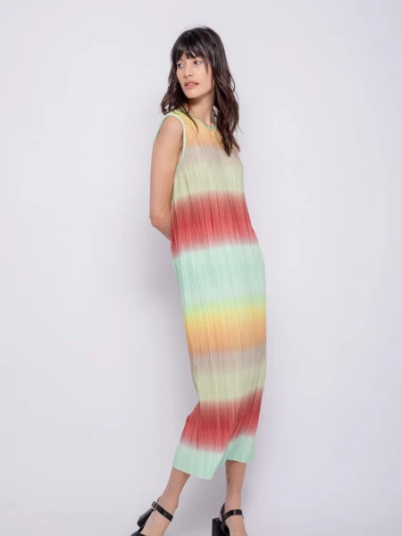 VESTIDO D.CASSIN SOMME MULTICOLOR