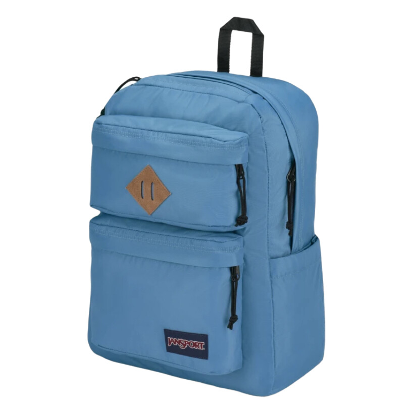 Mochila Jansport Double - Celeste Mochila Jansport Double - Celeste