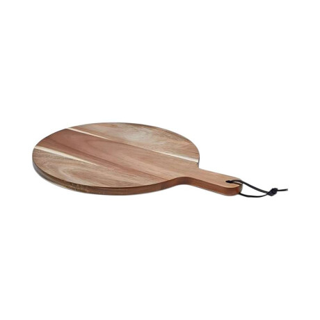 Tabla Redonda C/Mango 40X30X15Cm Madera Acacia