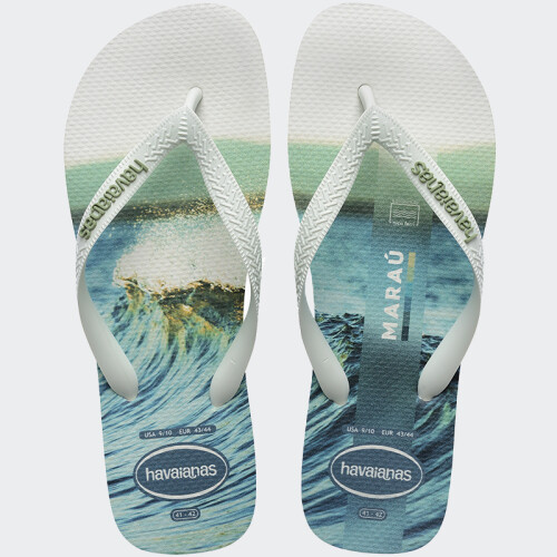 Ojotas Havaianas Top Surfer I Blanco