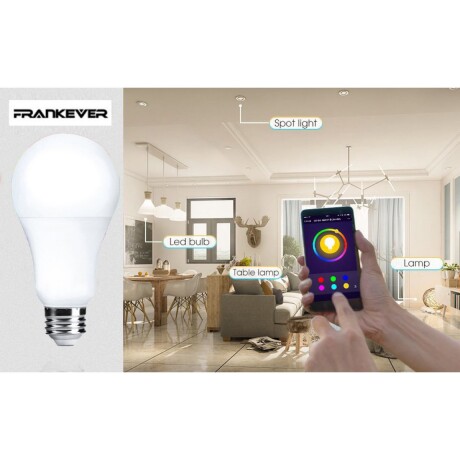Lámpara Led Rgb Wi-fi 10W E27 Tuya Smart 001