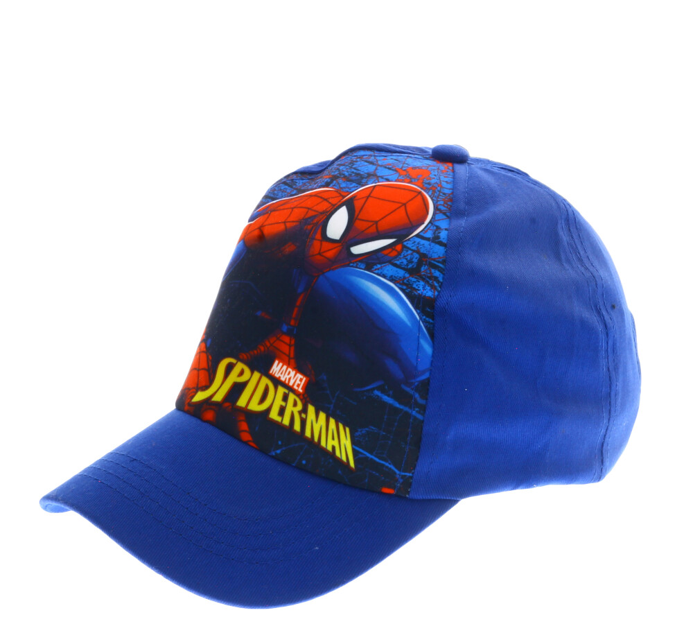 Gorra Visera Spiderman Azul