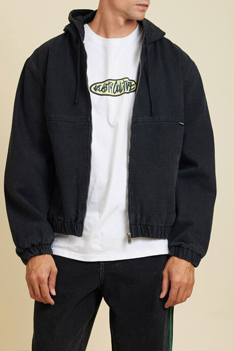 CAMPERA JEAN LUZO RUSTY Negro