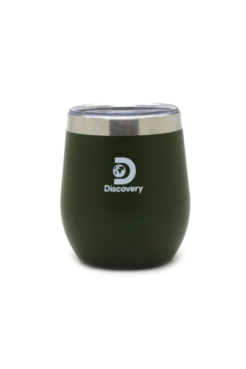 Mate y tapa de Acero - Discovery Verde