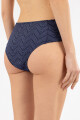 Bilbao curvy control print texturado Azul textura brillo