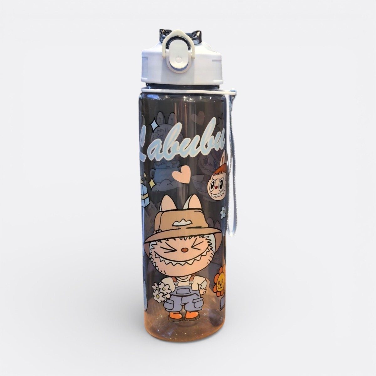 Botella Infantil Estampada De Personajes - Modelo 10 