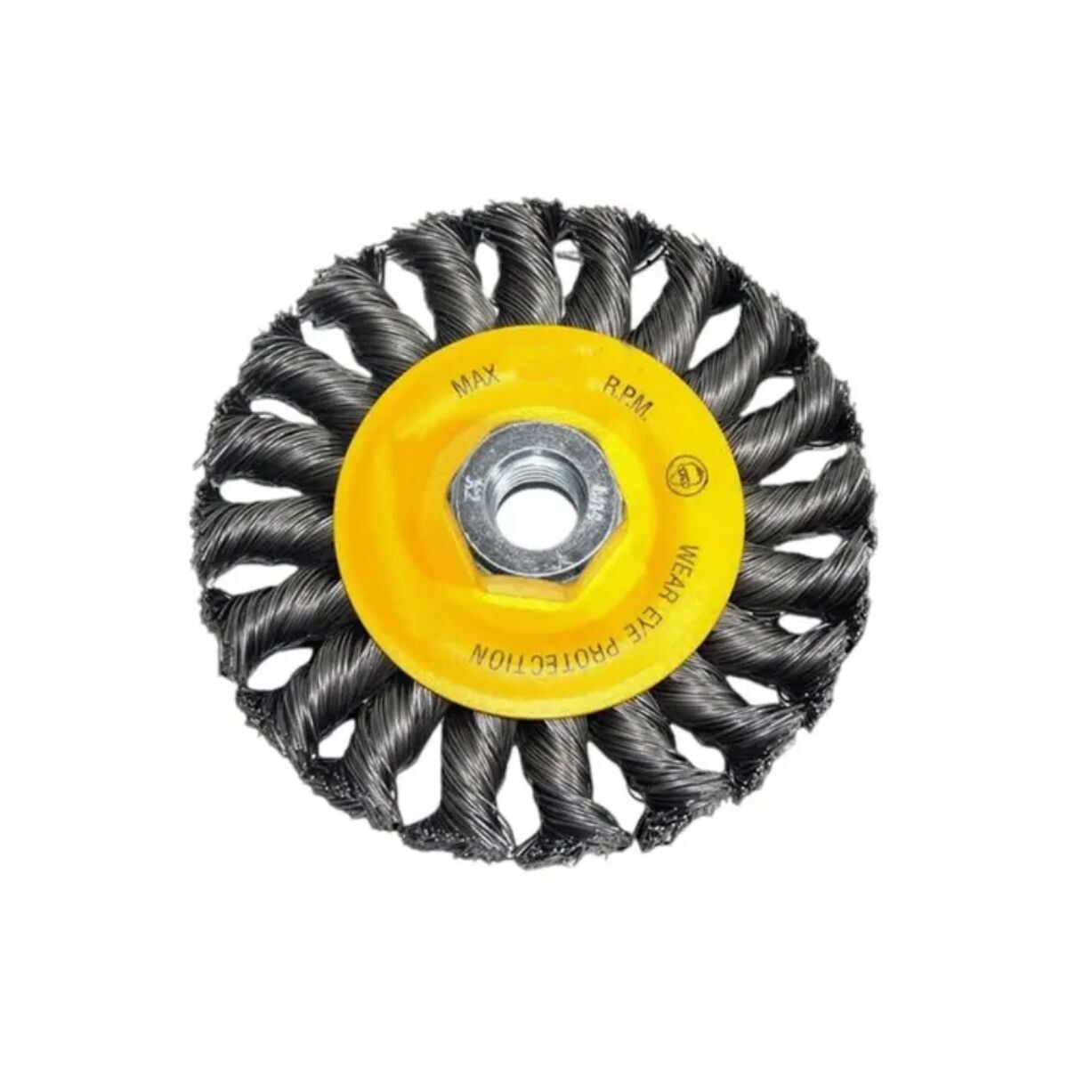 Cepillo Trenzado 125mm Construtech 