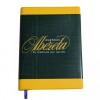 AGENDA ABEZETA 211 CLASICA MEDIUM TAPA FUNDA SEMANA A LA VISTA COLOR AMARILLO