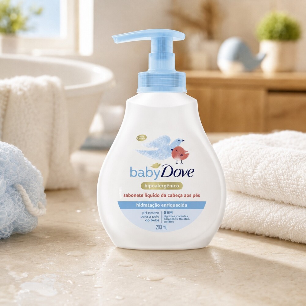 Jabón Dove Baby Líquido 200 Ml. Jabón Dove Baby Líquido 200 Ml.