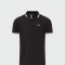 HUGO BOSS Polo de Algodón Piqué con Logo Contrastante 0