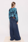 JEANS ROSES SOUND Azul