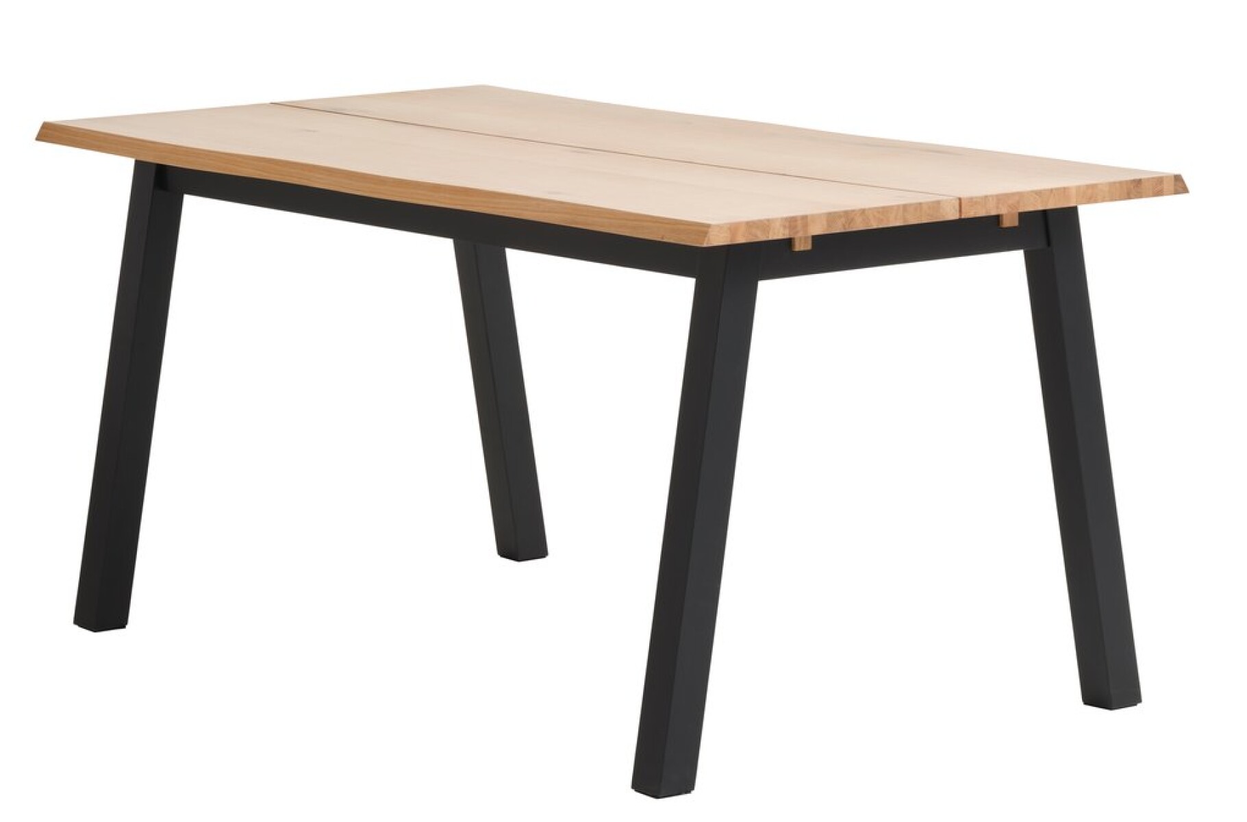 Mesa de comedor SKOLVUNDE 90x160 color roble nat 