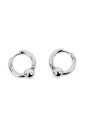 One Ball Earrings Plata