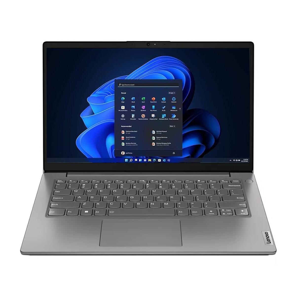 Notebook Lenovo V14. Intel i3-12ªGEN. RAM 8GB. Disco Sólido 256GB. Pantalla 14" Full HD. Español. Win11 