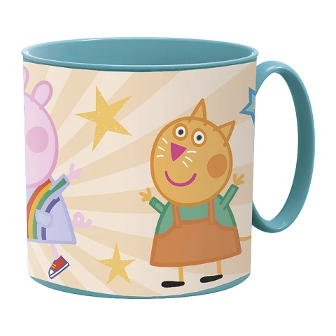 Taza Plástico Peppa Pig para Microondas 265 ml U