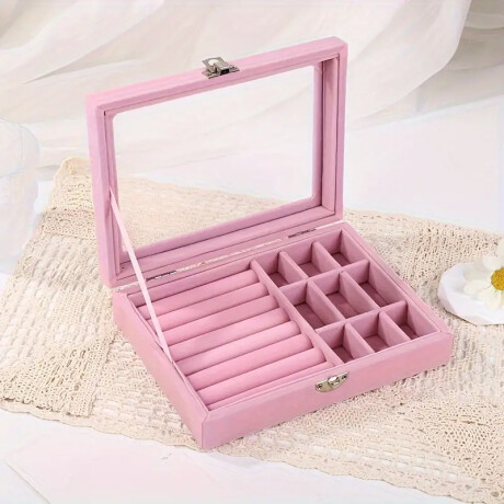 Alhajero Rectangular Rosado