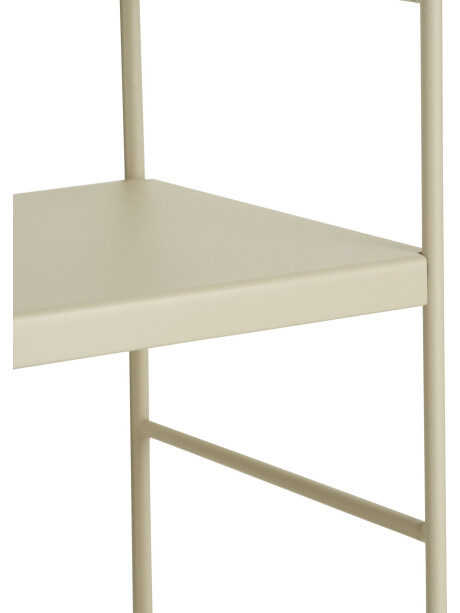 Estante pared VANDRUP 6 estantes regulable beige Estante pared VANDRUP 6 estantes regulable beige