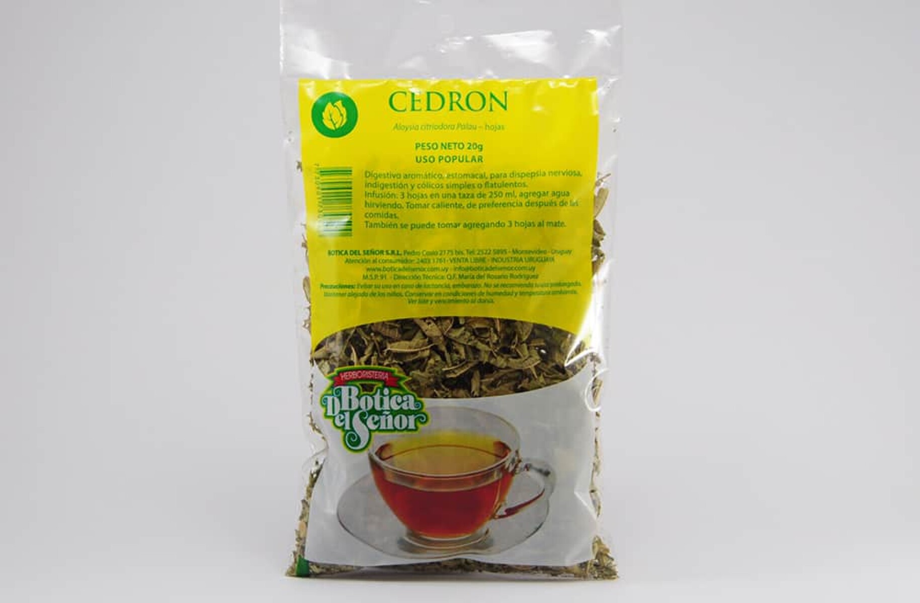 Hojas de Cedrón Puras Botica del Señor 20g 