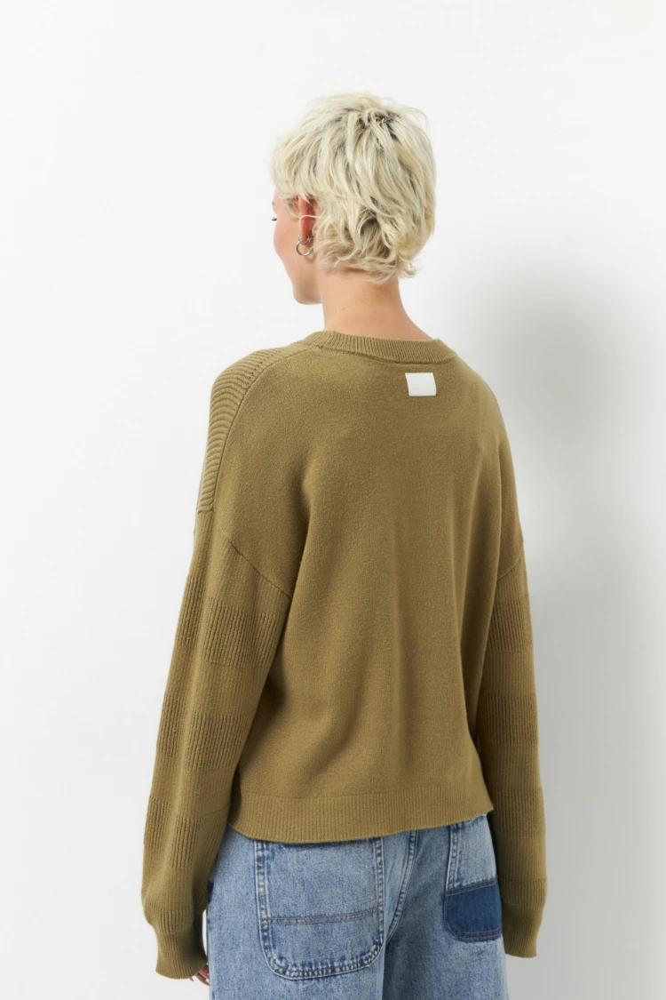 SWEATER SINNEAD Verde Seco