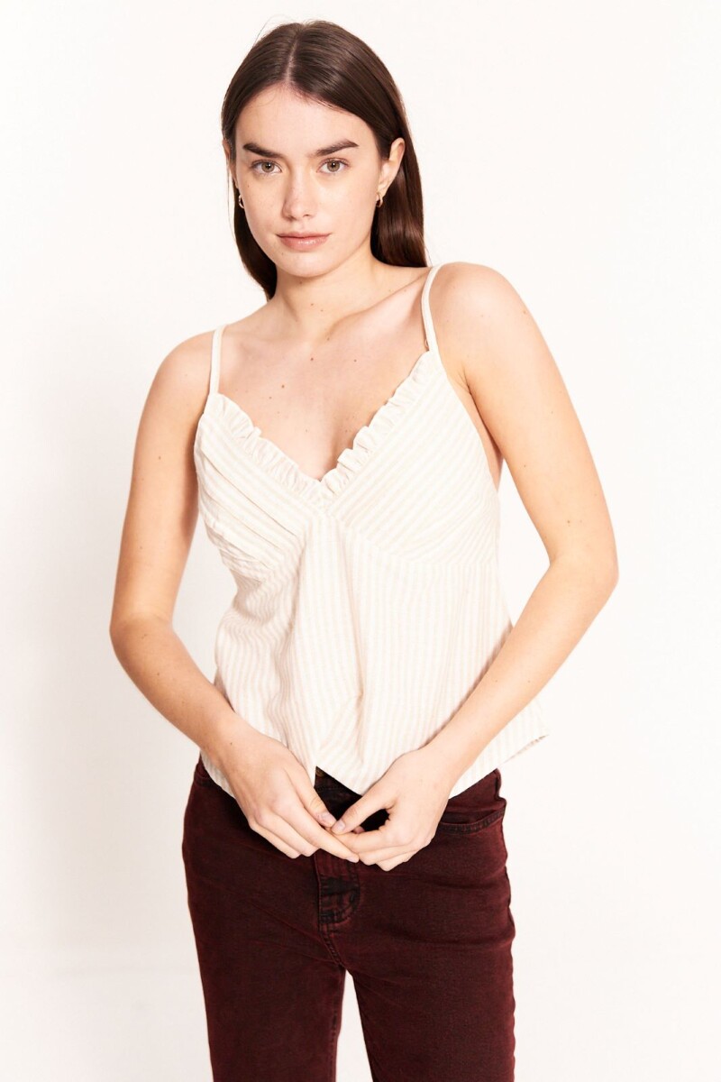 Top Aurea - Rayado 