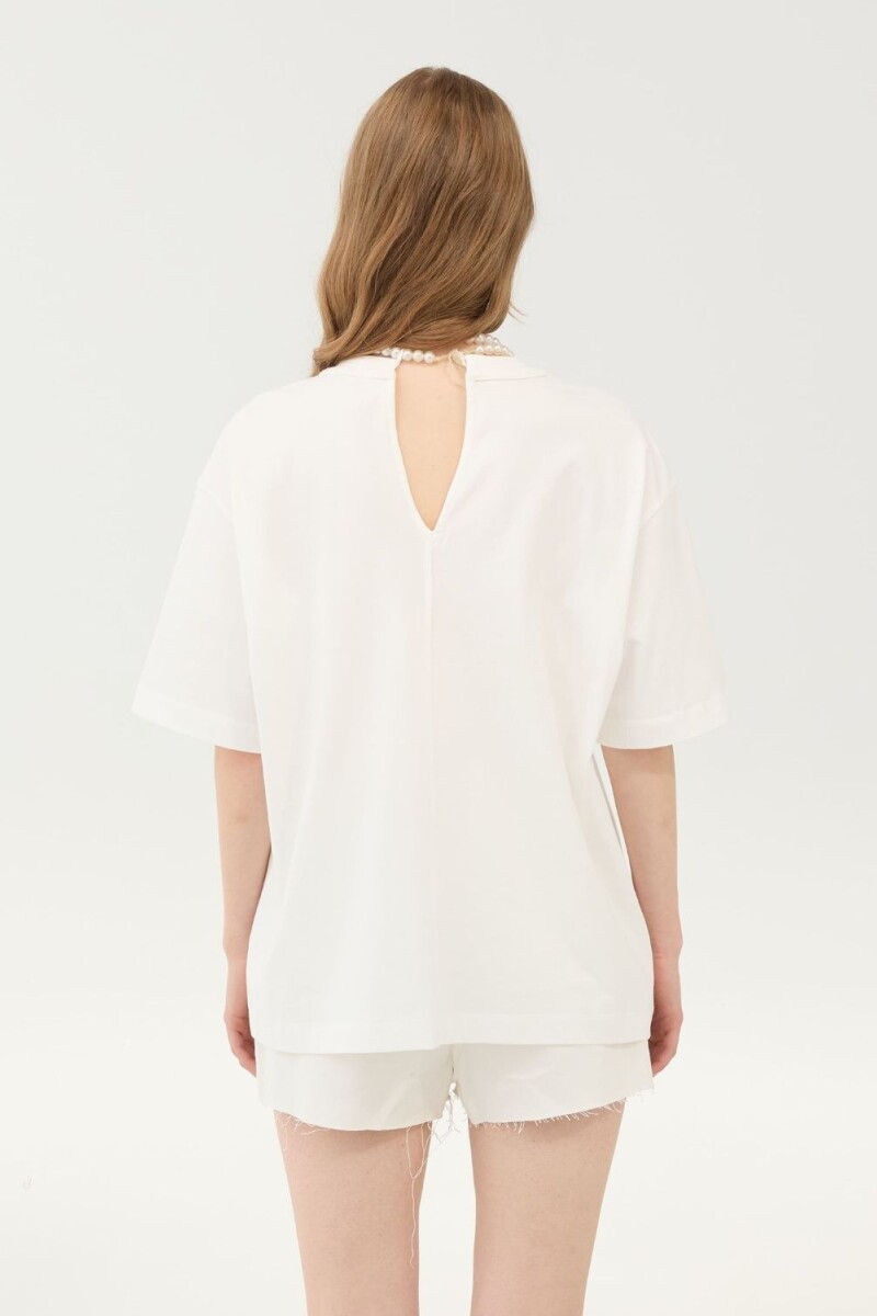 REMERA OVERSIZE Blanco