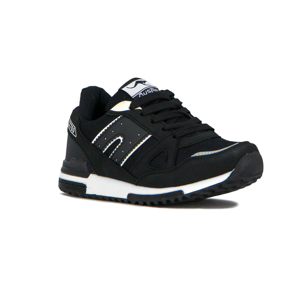 Austral Running - Negro-blanco 