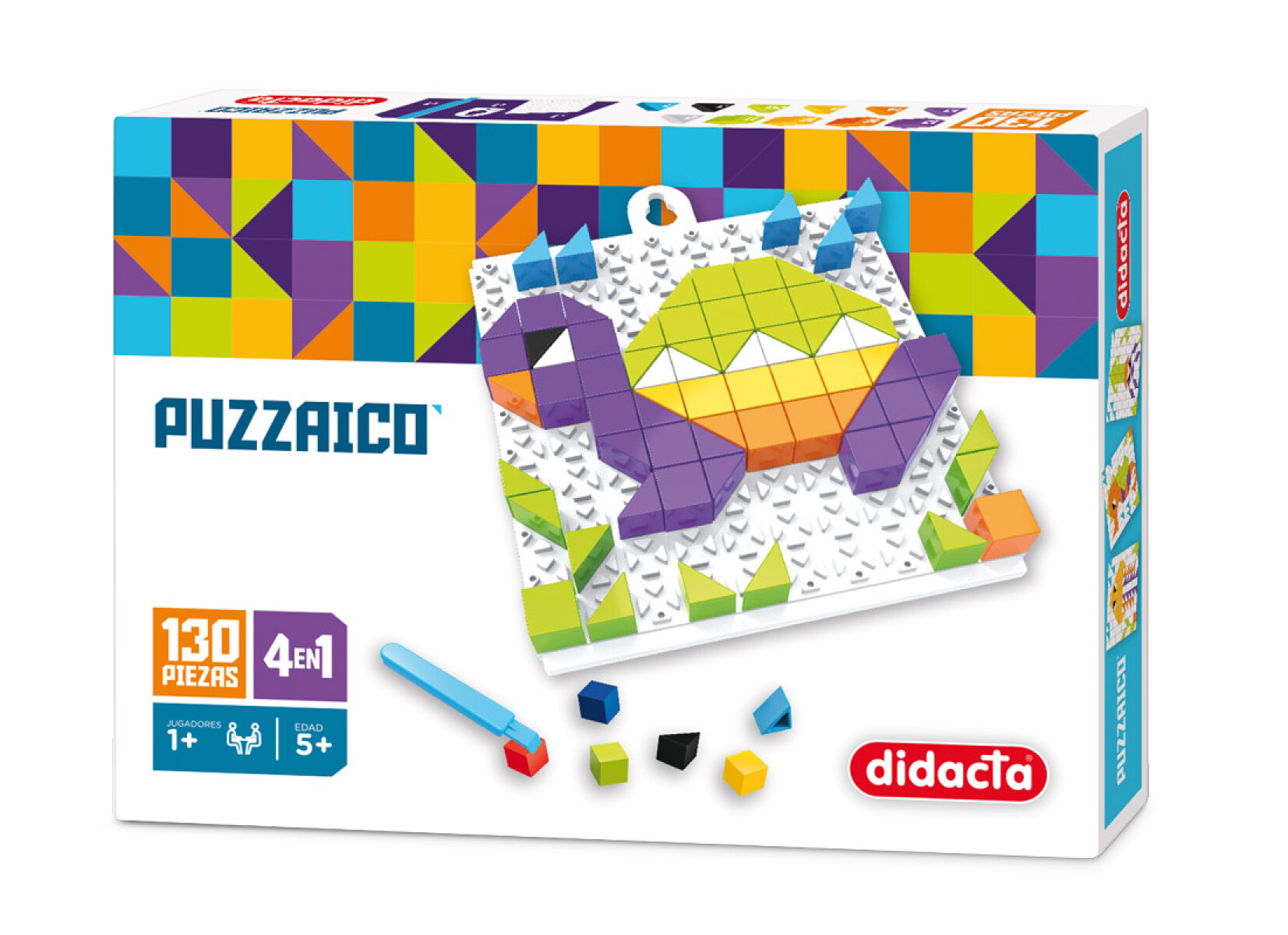 Puzzle Encastrable Didacta Puzzaico Tortuga - 001 