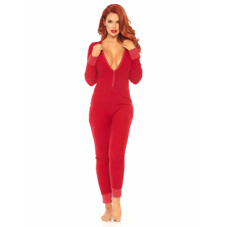 Pijama Sexy Keepin' Things Cozy Rojo