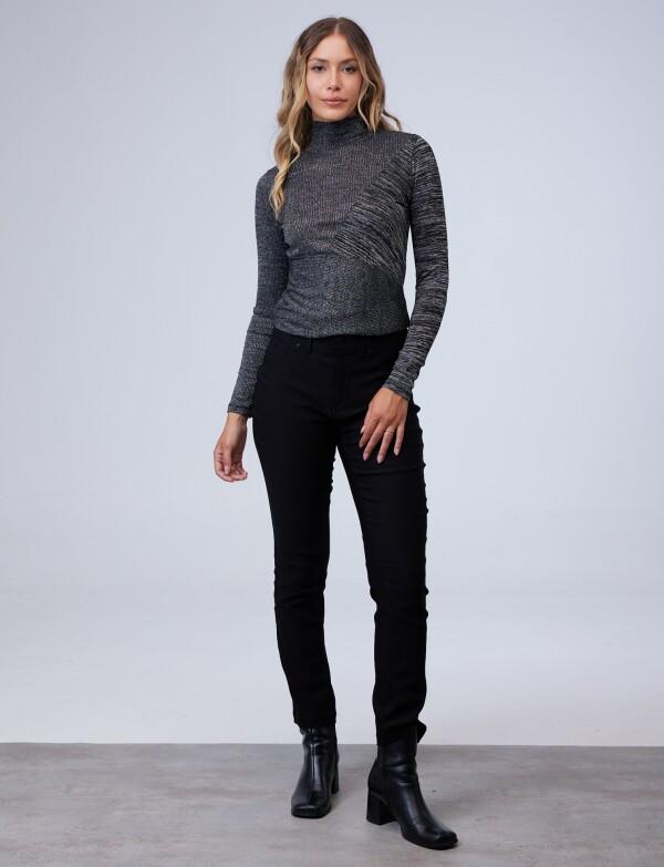 Pantalon Corte Jean NEGRO