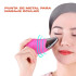 Cepillo Masajeador Limpiador Facial Contorno Ojos Silicona Variante Color Fucsia