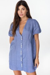 Vestido Poppy Azul