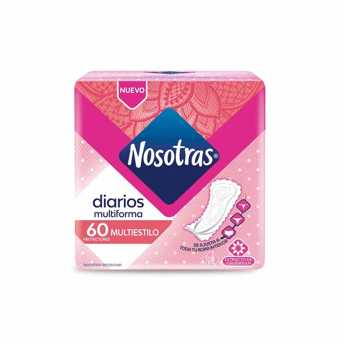 NOSOTRAS PD MULTIESTILO PAQ. X 60 UNID. única