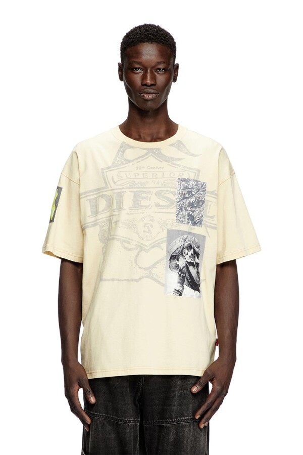 Polo Para Hombre T-Boxt-Slits-R8 Blanco
