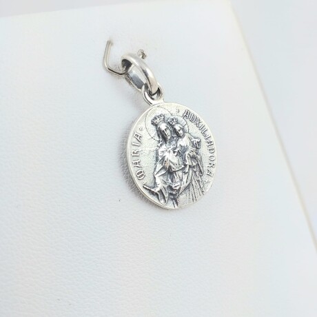 Medalla religiosa de plata 925, Escapulario (Sagrado Corazón de Jesús y Virgen del Carmen). Medalla religiosa de plata 925, Escapulario (Sagrado Corazón de Jesús y Virgen del Carmen).