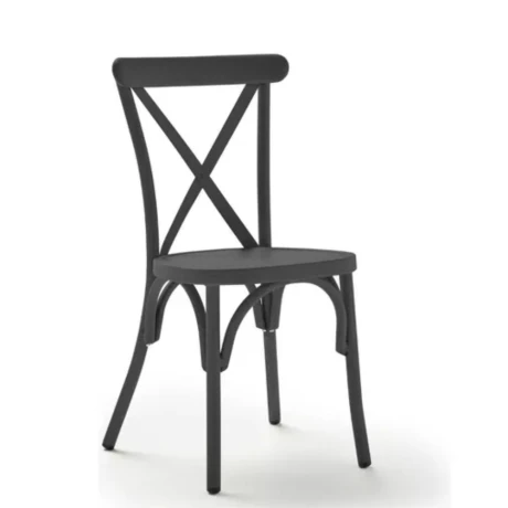 Silla Vienesa de Jardin NEGRO