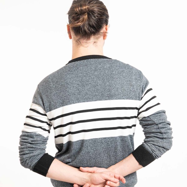 Sweater Stripe Light Grey