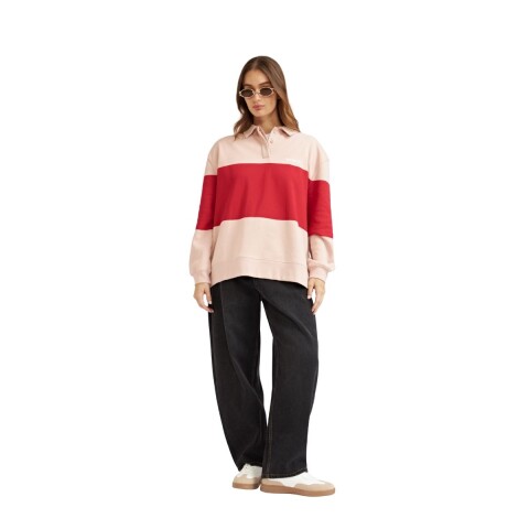 BUZO POLO NINA XS-XL ROSA