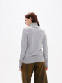 Polera Tivana Gris Melange Medio
