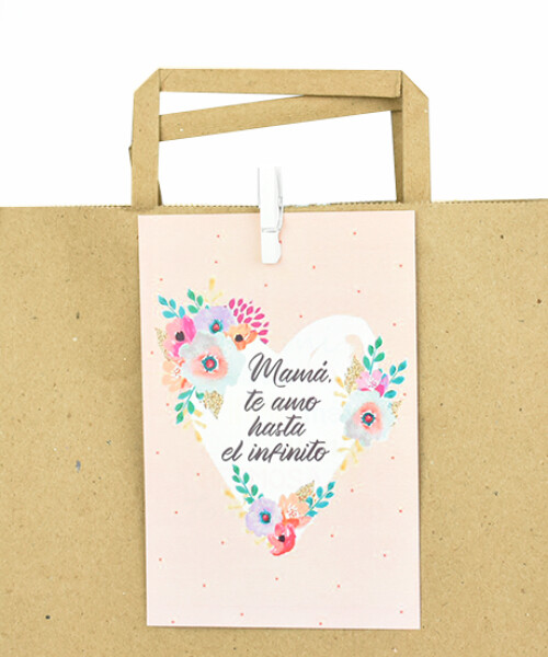 TARJETA DÍA DE LA MADRE 10X15 cm DISEÑO 8