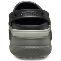 Classic Stacked Clog Negro