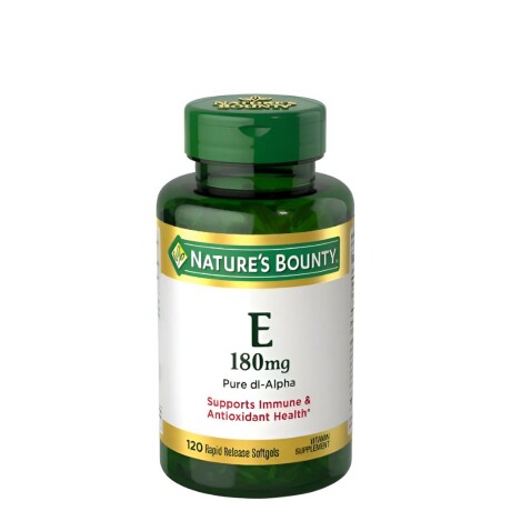 Vitamina E 180mg 120 softgels Nature´s Bounty Vitamina E 180mg 120 softgels Nature´s Bounty