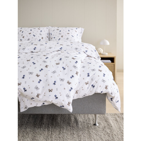 Juego Funda Nordica Julia 155X220 Blanco