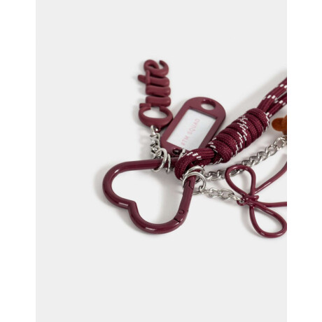 Llavero Y Charm Conejito ''girly Coffee Era'' Marron Medio