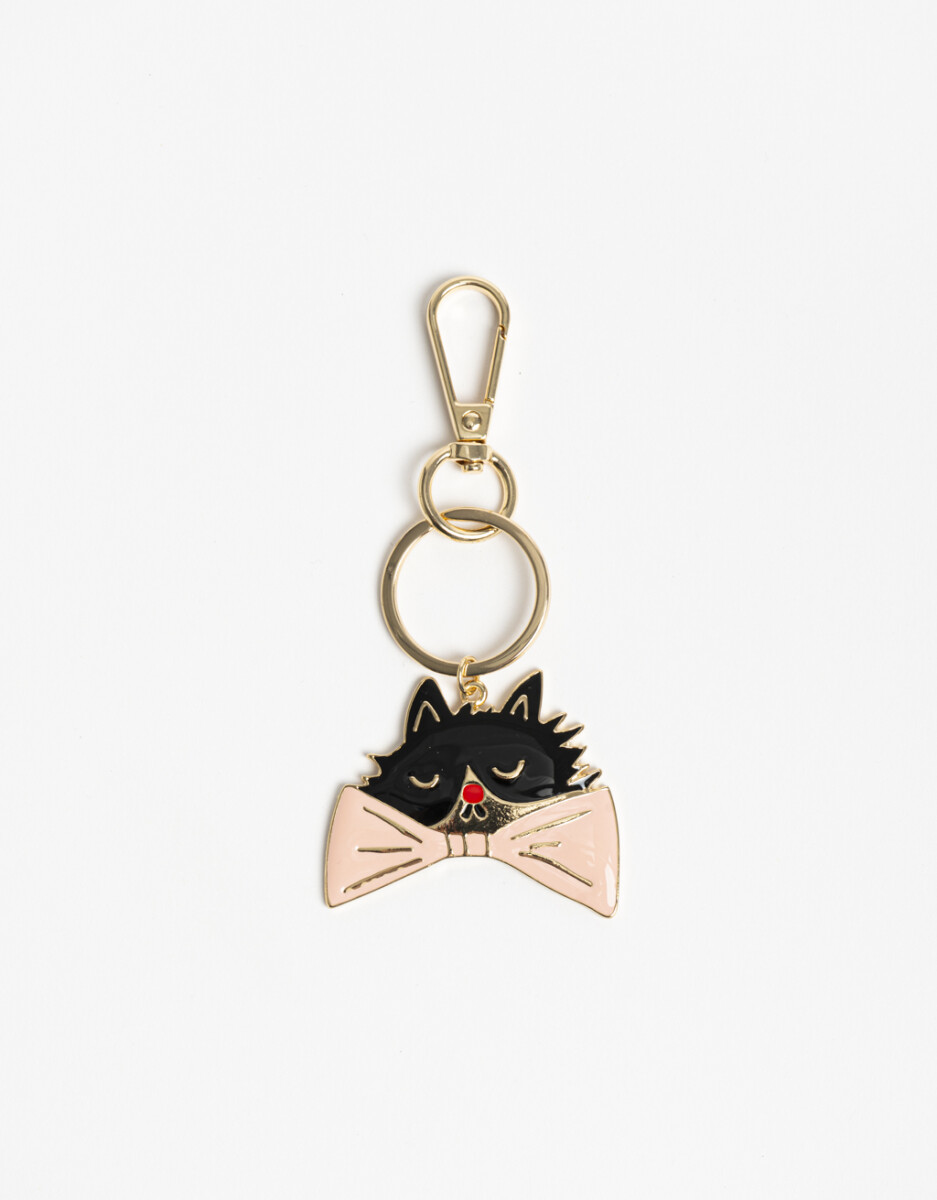 Llavero Gato De Metal. 