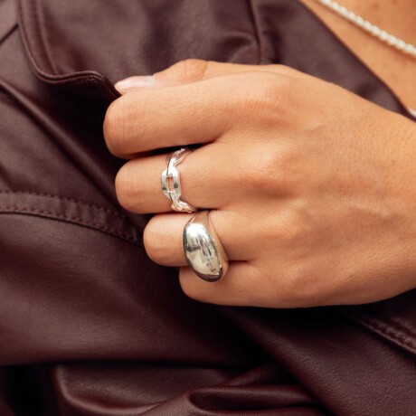 Anillo Chicago N°2 - Plata 925 Anillo Chicago N°2 - Plata 925