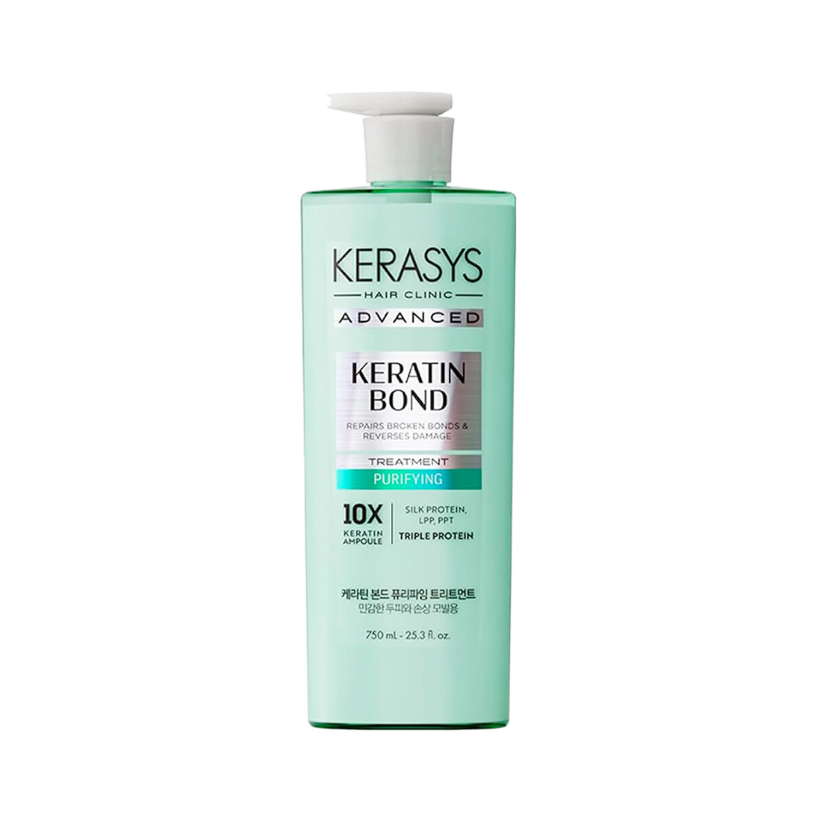 ACONDICIONADOR - KERASYS KERATIN BOND PURIFYING - (600 ml) - Purificante para cabellos oleosos y cuero cabelludo sensible. 