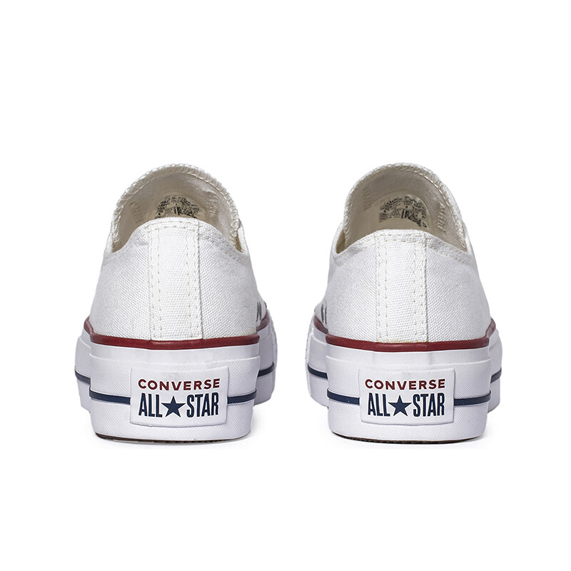 Championes Converse Chuck Taylor As Lift de Unisex - 166587C-557146C Blanco-rojo