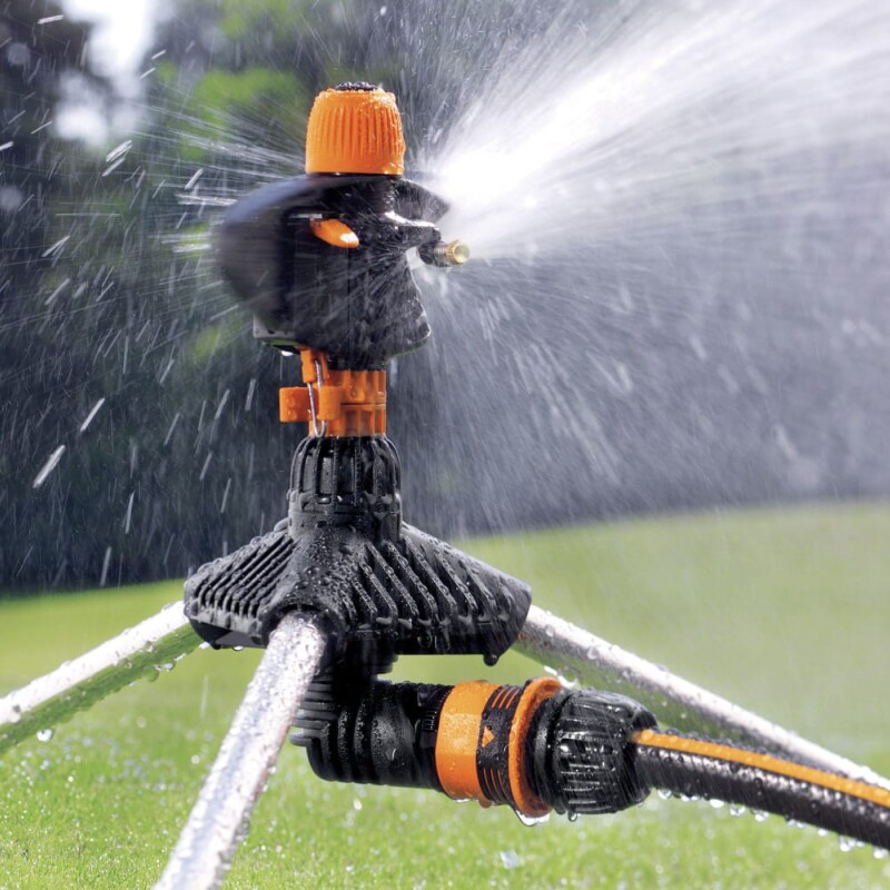 Aspersor de impacto sectorizado c/ trípode Aspersor de impacto sectorizado c/ trípode