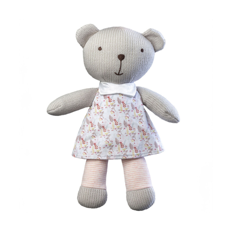 Peluche tejido con sonajero Storki Osa